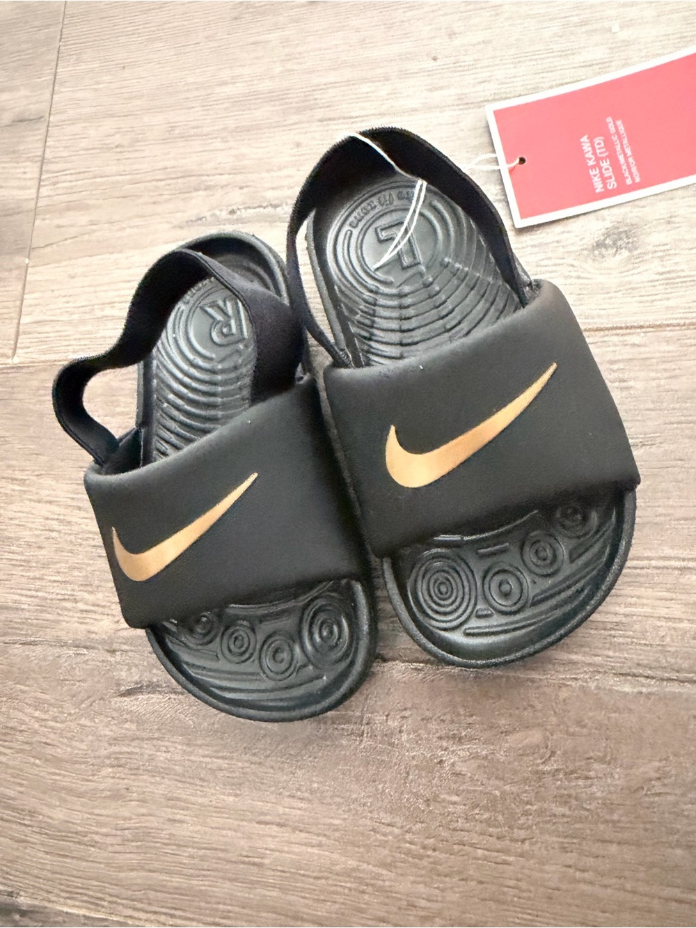 Kids Nike Kawa Slide Sandals Size 7C